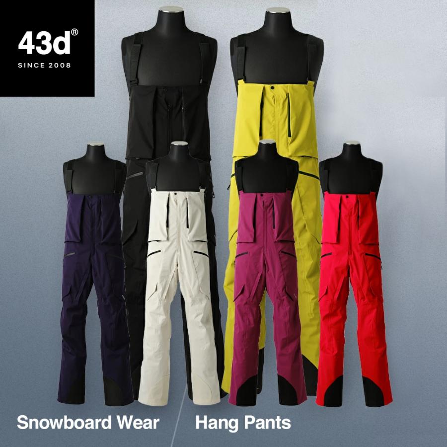 スノーボードウェア 43degrees スキーウェア パンツ 単品 メンズ 21 Hang Pants ビブパンツ スノボウェア スノーボードウェア スノボ 43d 21 Fs Sb1906 Four Seasons Design Lab 通販 Yahoo ショッピング