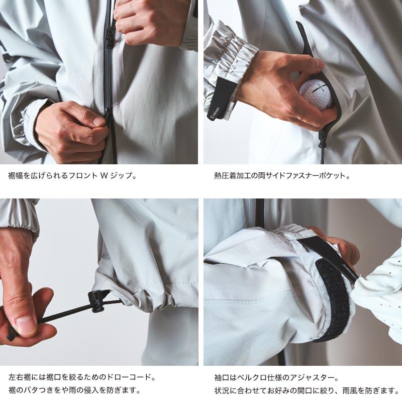 unitement ゴルフウェア メンズ ゴルフ ウェア レインウェア