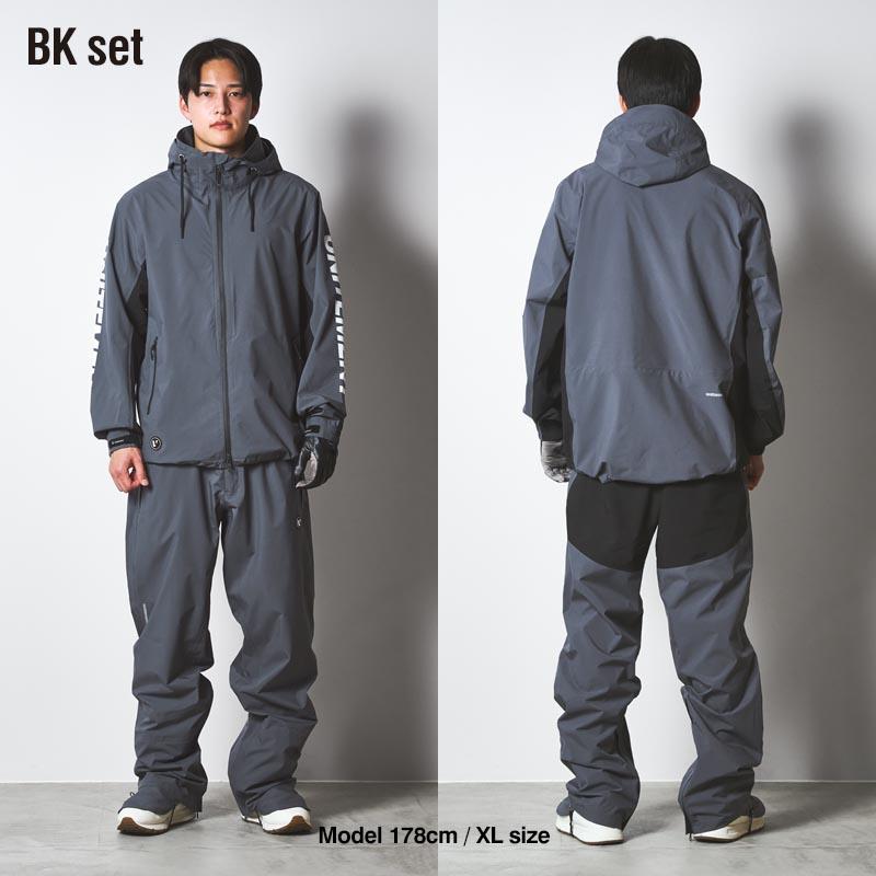 unitement ゴルフウェア メンズ ゴルフ ウェア レインウェア 上下