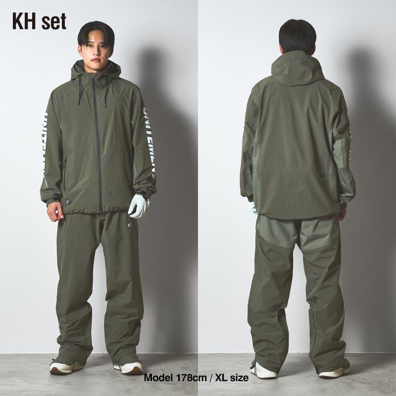 unitement ゴルフウェア メンズ ゴルフ ウェア レインウェア