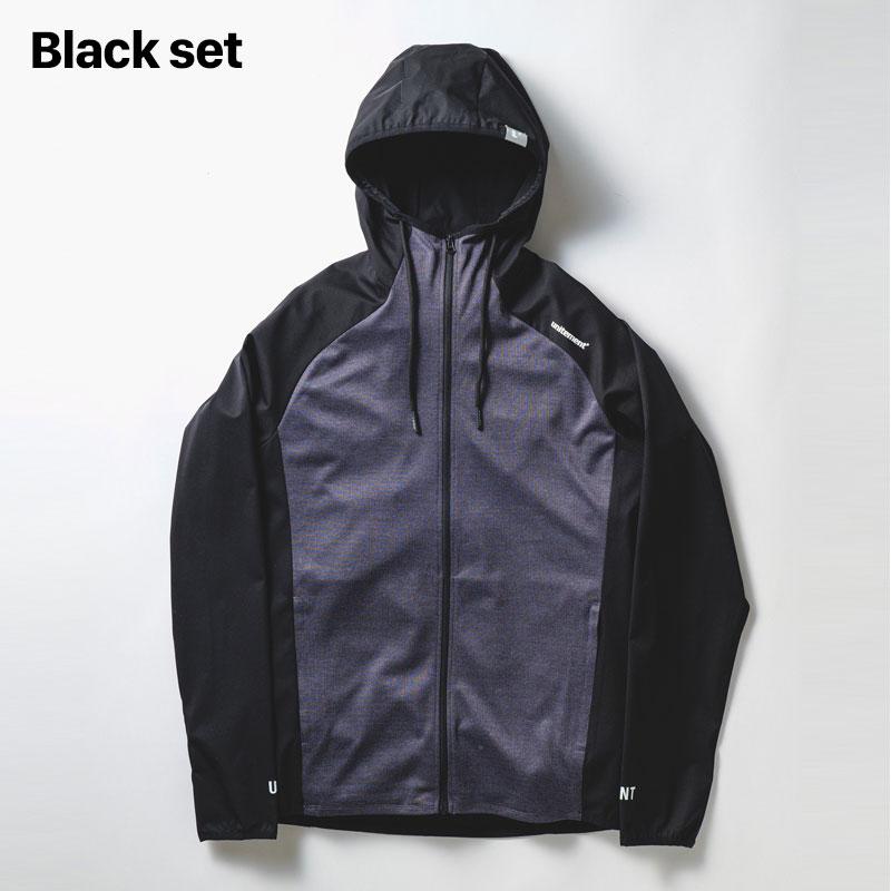ユナイトメント unitement オーバーサイズ ゴルフウェア XL 黒 unitement ゴルフウェア メンズ ゴルフ ウェア ジャケット 上着