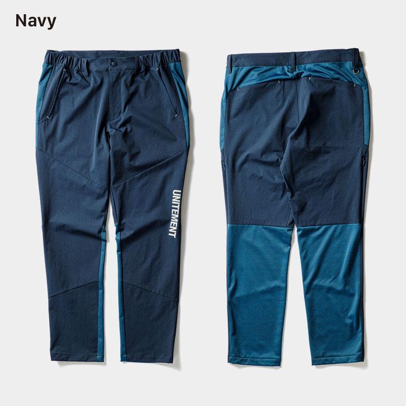 UNITEMENT ゴルフ用セットアップ　ストレッチ 春夏 メンズL unitement ゴルフウェア メンズ ゴルフ ウェア パンツ ズボン