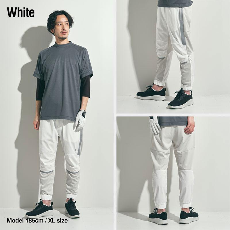 UNITEMENT ゴルフ用セットアップ　ストレッチ 春夏 メンズL unitement ゴルフウェア メンズ ゴルフ ウェア シャツ