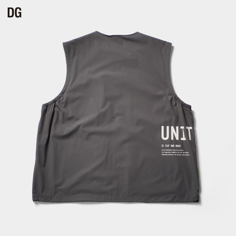 unitement ゴルフウェア メンズ ベスト ゴルフ シャツ 夏
