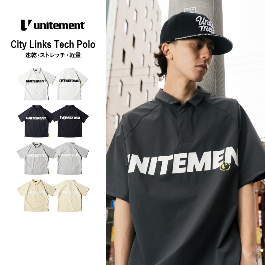 unitement 【最新作】ゴルフウェア メンズ ゴルフ ポロシャツ 半袖