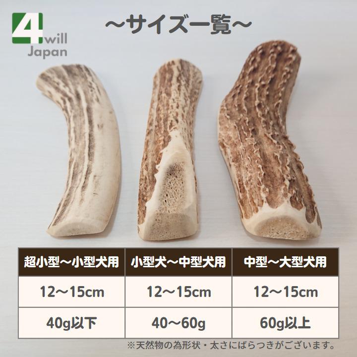 鹿肉 ジャーキー 犬用 50g & 鹿の角 おもちゃ 小型〜中型犬用2本 国産