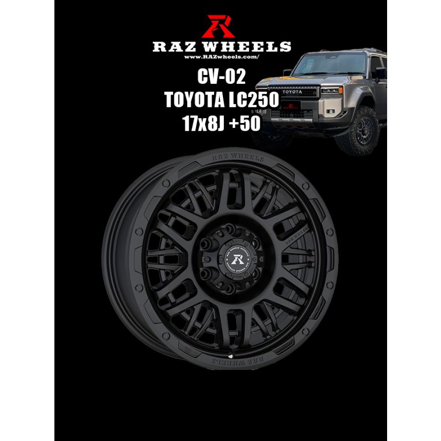 ランドクルーザー LANDCRUISER 250 RAZ CV02 17x8J ＋50