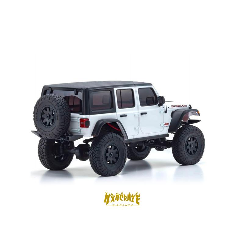 ミニッツ 4×4 ジープラングラーアンリミテッドルビコン ブライトホワイト 京商 ミニッツ4×4シリーズ レディセット ジープ ラングラー