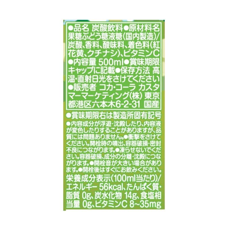ファンタ 【販路限定品】コカ・コーラ ファンタメロンソーダ 500ml×24
