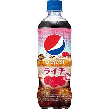 【販路限定品】 サントリー ペプシコーラ ライチ塩入り 600ml×24本
