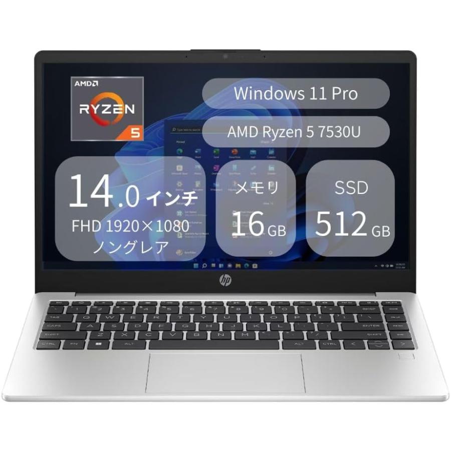 エイチピー HP ノートパソコン 245 G10 AH0W0PA#ABJ (14型 フルHD 非