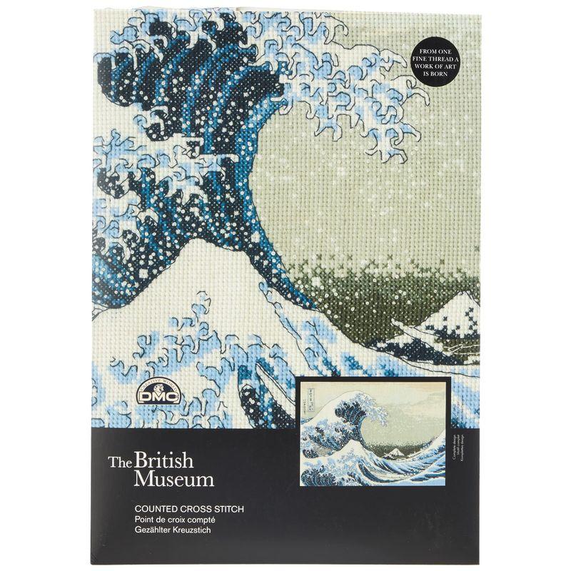 ディーエムシー (DMC) 輸入刺しゅうキット 『Katsushika Hokusai - The Great Wave (葛飾北斎 「神奈