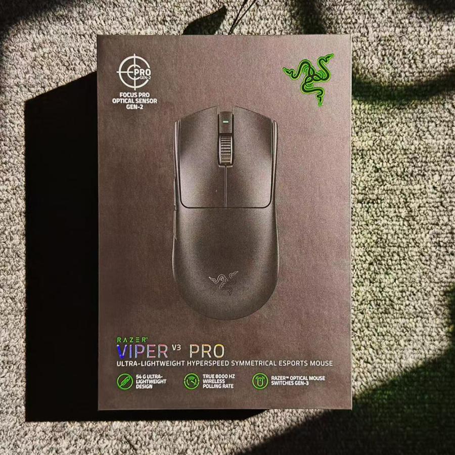 期間限定価格>Razer Viper V3 Pro 超軽量55g 左右対称 無線 ゲーミング