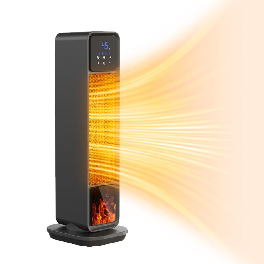 セラミックファンヒーター 2秒速暖 ファンヒーター 1200W 広いエリア