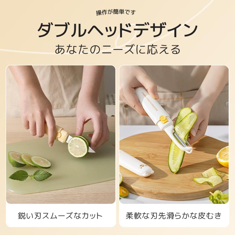 未開封野菜ピーラー 2個セット ステンレス 皮剥き ポテト剥離機 食洗機対応 1_01.jpg