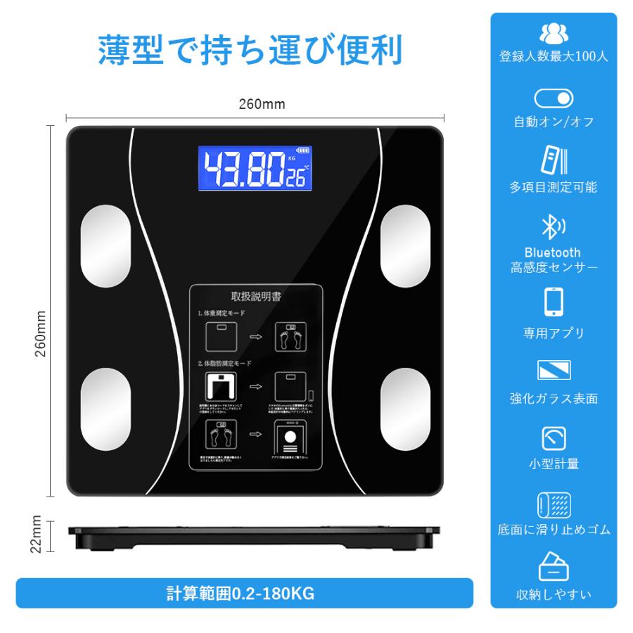 体重計 体脂肪計 体組成計 スマホ連動 15項健康指標測定 Bluetooth接続 Ios Androidアプリ対応 高精度 体脂肪率 基礎代謝量 Tzj 5000cショップ 通販 Yahoo ショッピング