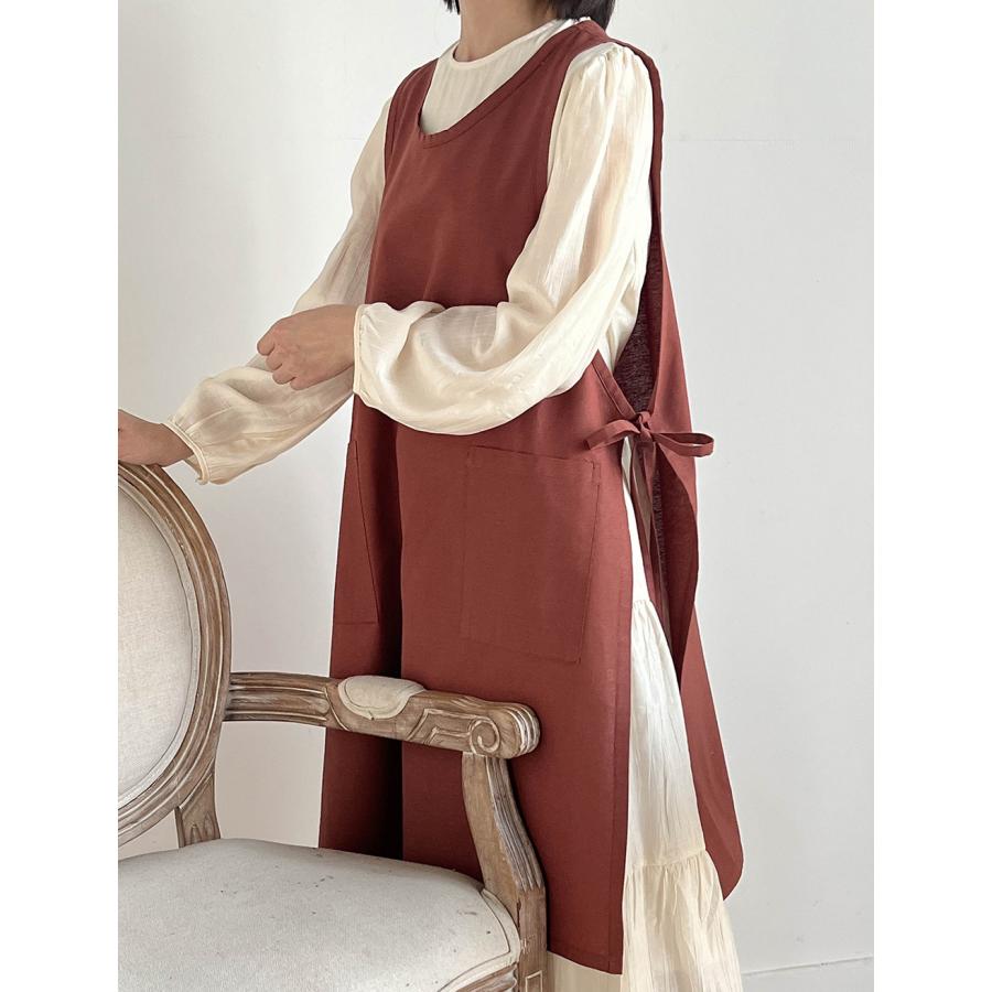 並行輸入品』エプロン おしゃれ かわいい フリーサイズ