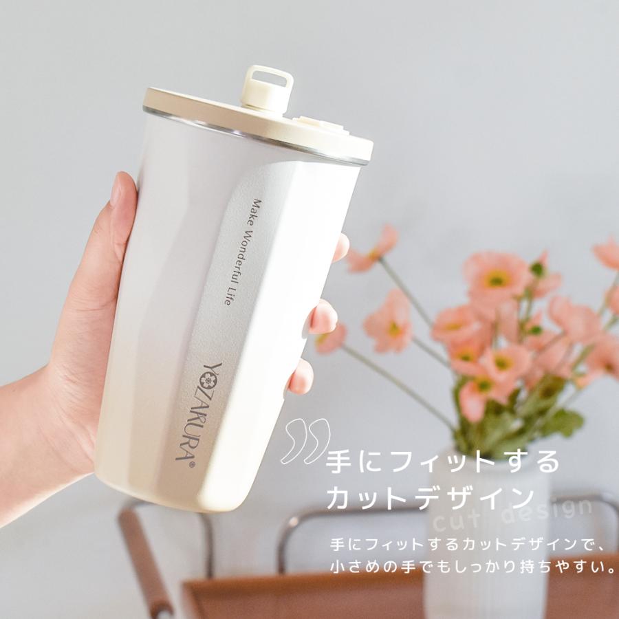 クーポンで2224円 タンブラー TYESO 正規品 蓋付き ストロー こぼれ