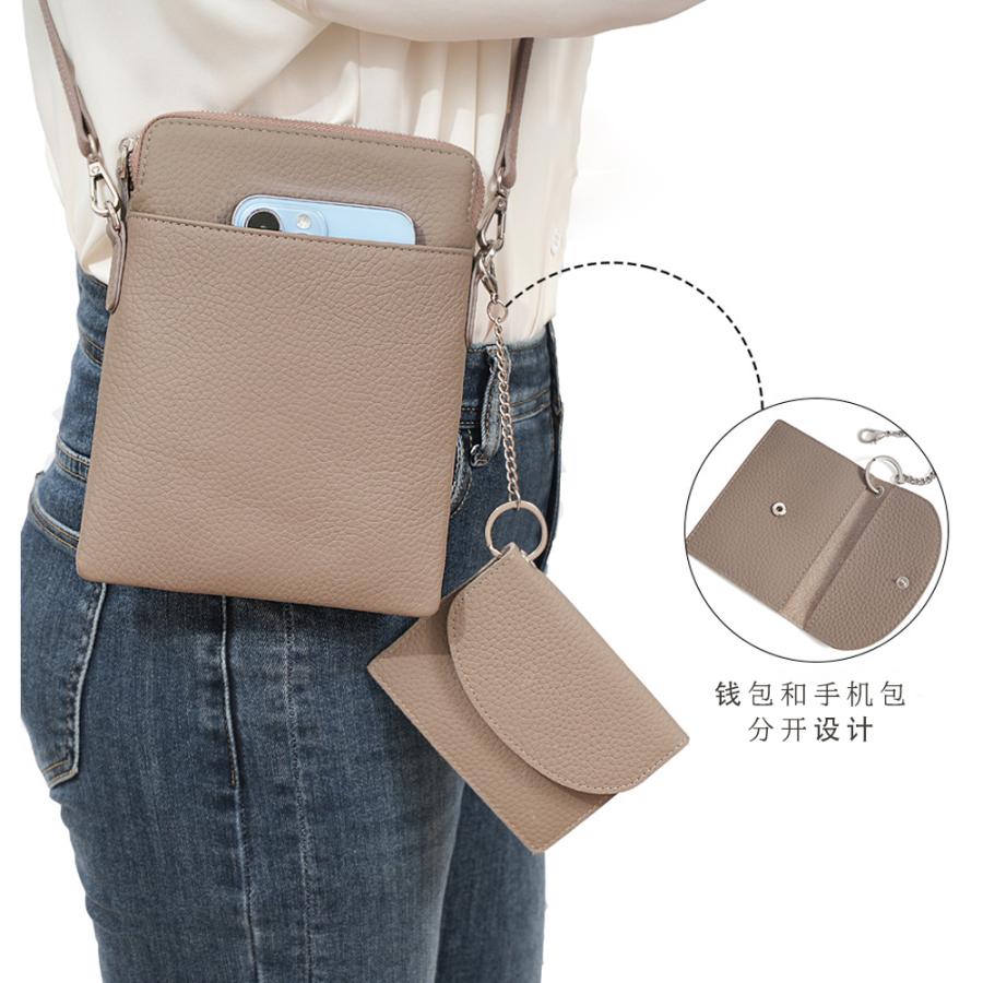 ショルダーバッグ レディース 斜めがけ 大人 バッグ 本革 ソフト