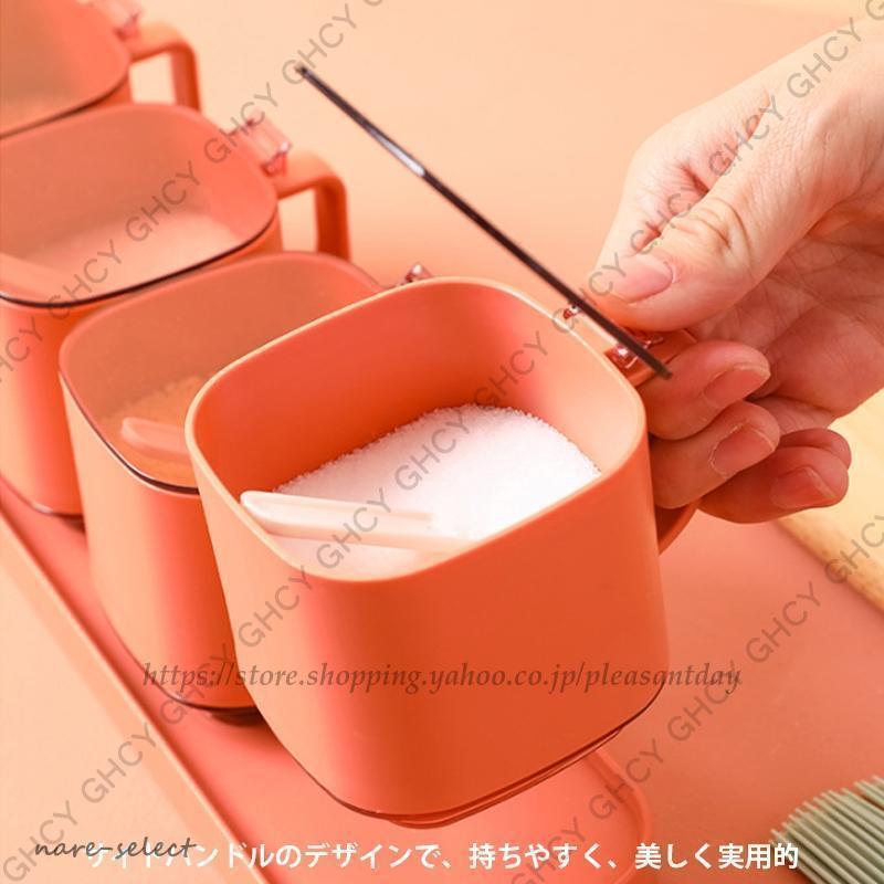 調味料入れ 調味料容器 調味料ケース おしゃれ キャンプ PP 砂糖 塩