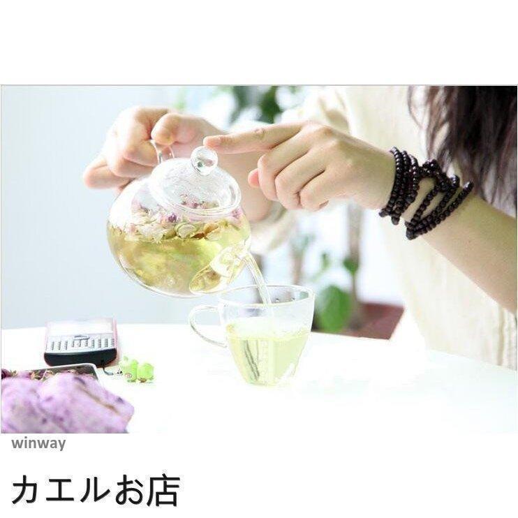 茶器 セット ガラスポット ティーポット ティーカップ 耐熱透明 急須水