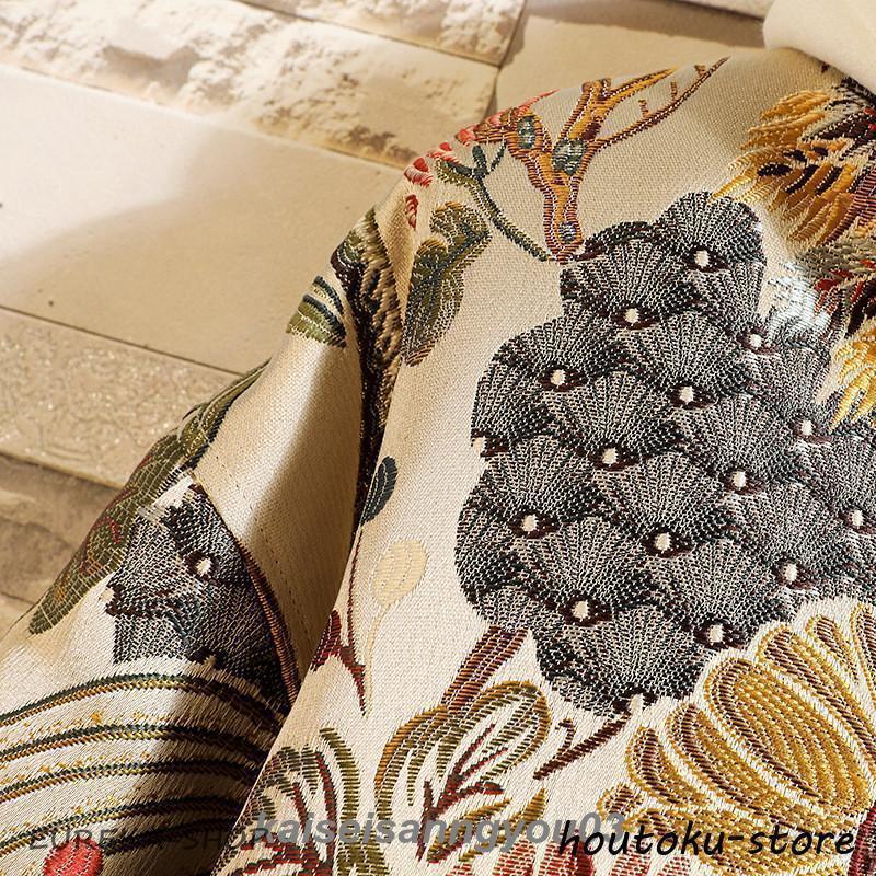 スカジャン メンズ スタジャン ジャンパー 刺繍 総柄 鶴柄 虎柄 鳥柄 