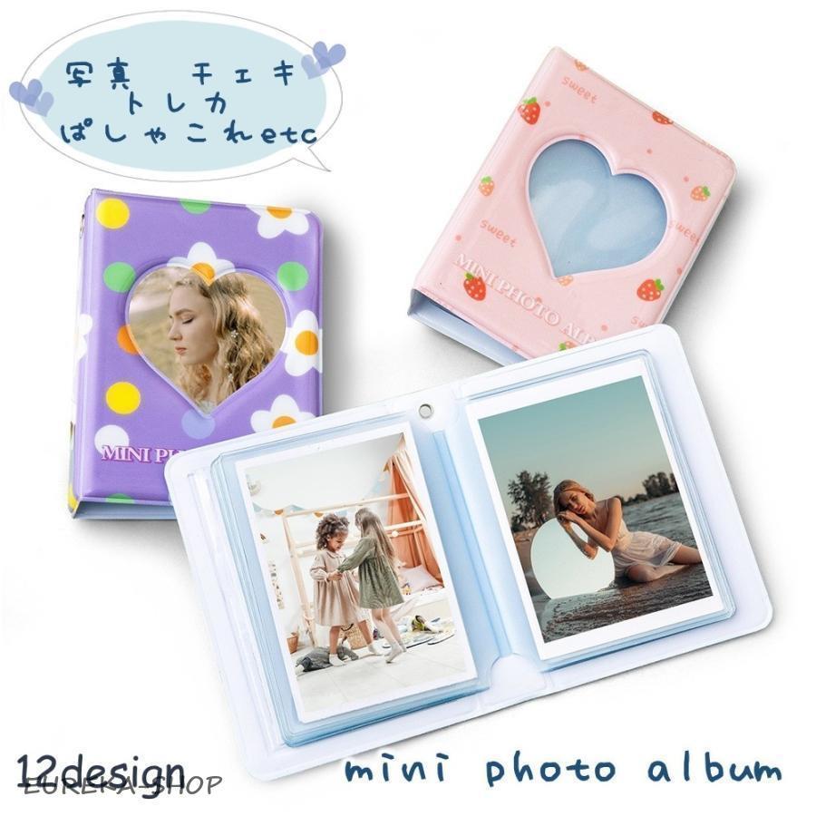 ミニフォトアルバム 写真 トレカケース コレクトブック 名刺 カード