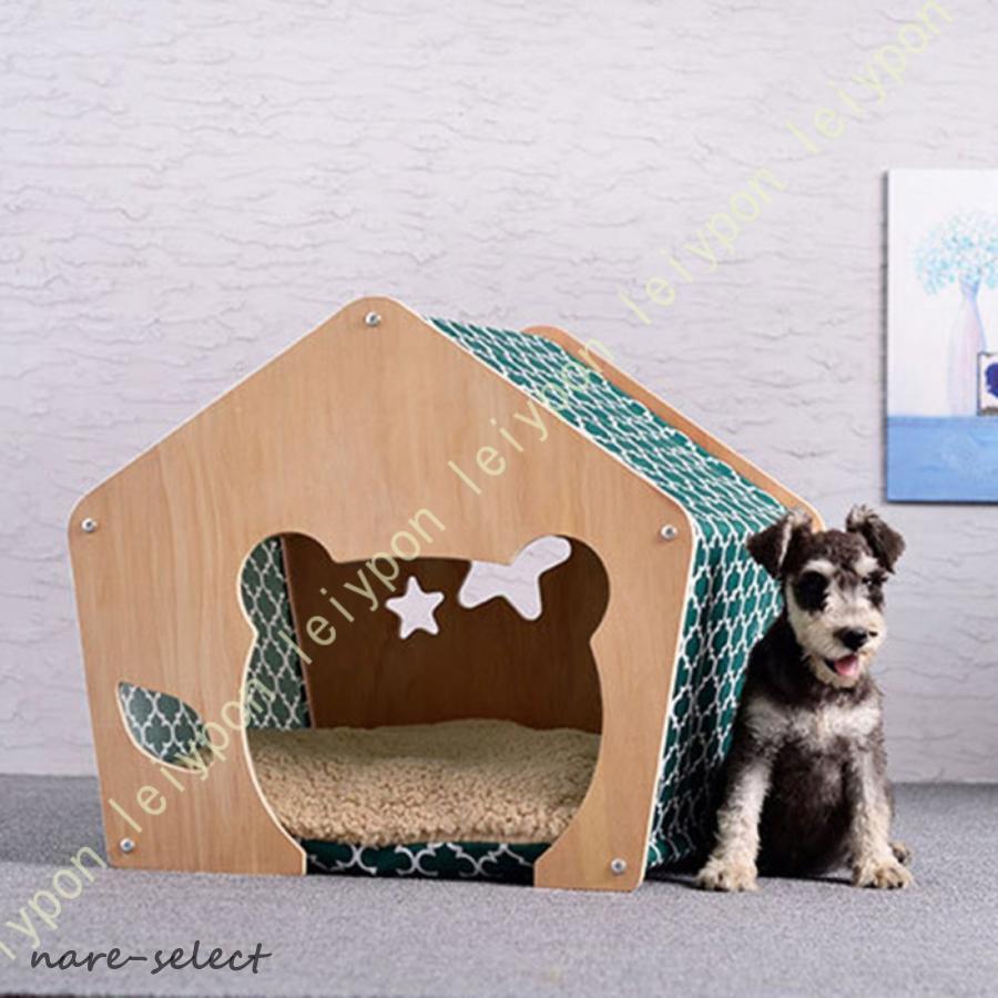 犬小屋 小型犬/中型犬 組み立て 猫小屋 木製 天然木 杉 小屋 犬舎 猫舎 