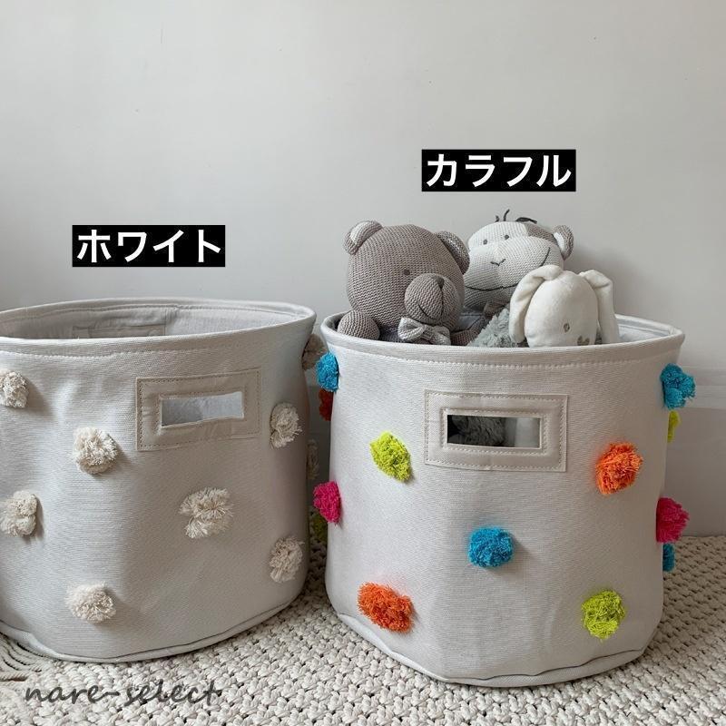 収納バスケット 収納ボックス 布製かご おもちゃ箱 おもちゃ収納