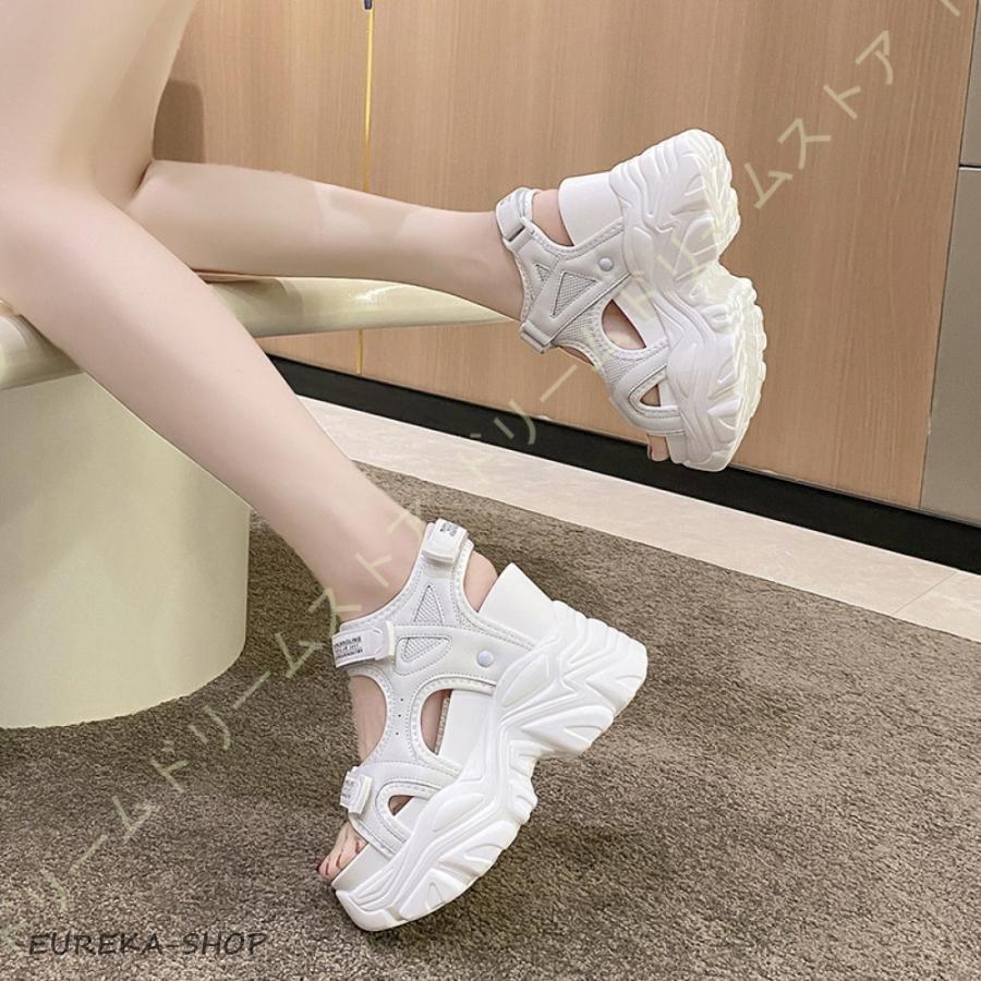 スニーカーサンダル MIRROR9 七夕 厚底 レディース TRS2005OV OV スニーカーサンダルSPIV TIGORA（ティゴラ） 完売品 スポーツサンダル 靴