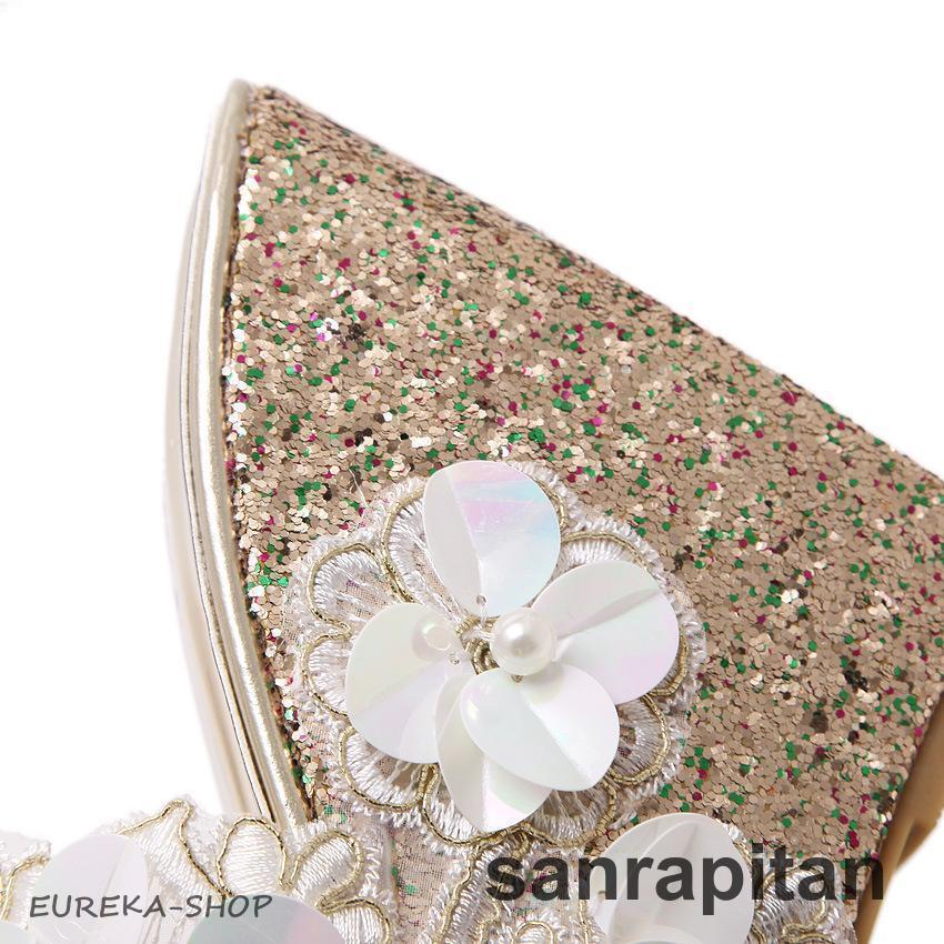 ミュール　キラキラウェッジ 楽天市場】厚底サンダル キラキラ ウェッジソール 軽量 美脚