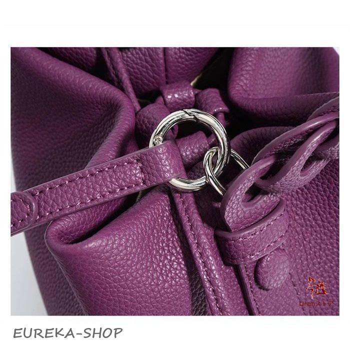 本革 バケツバッグ キューブバッグ レディース 小さめ レザーバッグ