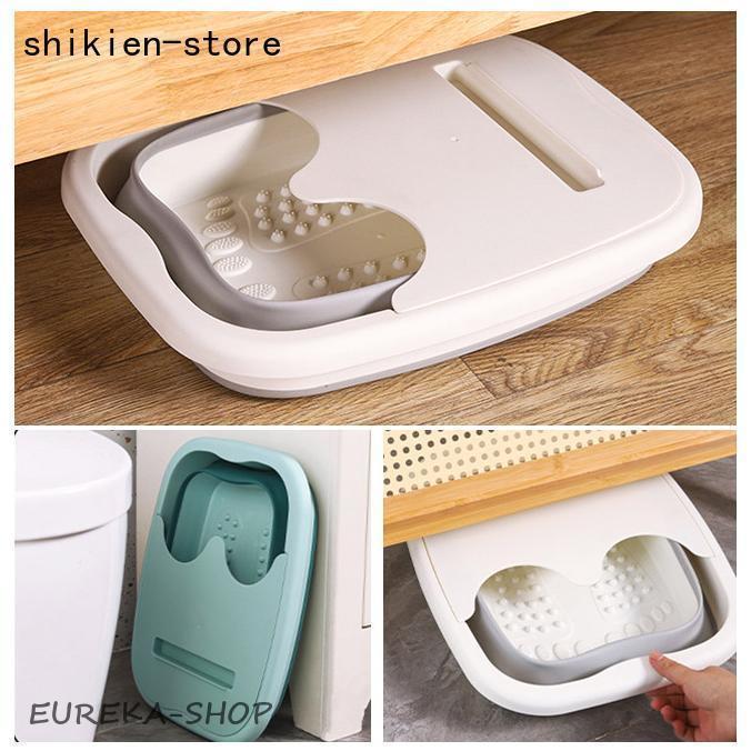 フットバス 折りたたみ 足湯バケツ 足浴器 蓋付き 敬老の日 プレゼント