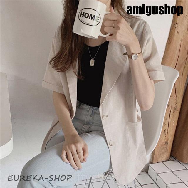 【美品✨】FRAMeWORK リネンサマージャケット　羽織り　ベージュ　38 美品✨】FRAMeWORK リネンサマージャケット 羽織り ベージュ 38