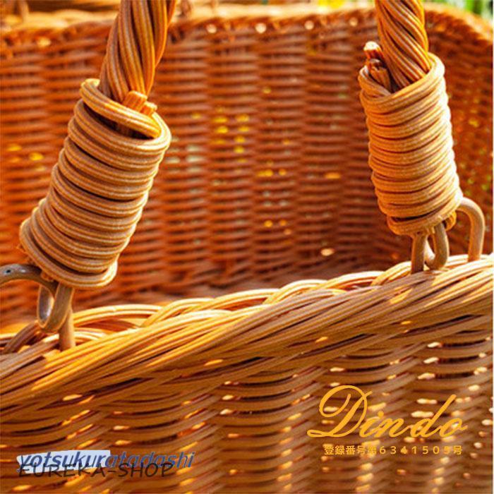 美品‼︎ 籐籠　オーバル型バスケット　ピクニック　インテリア小物入れ　レトロ オーバルバスケット レクタングル 籐かご 盛り付け 小物入れ