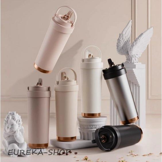 SNS大バズり中 セラミックタンブラー セラミックコーティング ストロー