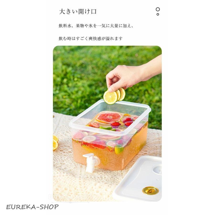 冷水筒 冷水ポット 蛇口付き 3L 5L 10L 大容量 冷蔵庫 ポット