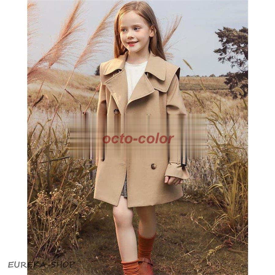 バーバリー トレンチワンピース キッズ140cm BURBERRY CHILDREN 