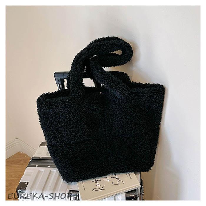 ファーバッグ トートバッグ エコファー ボアバッグ ふわふわ 秋冬