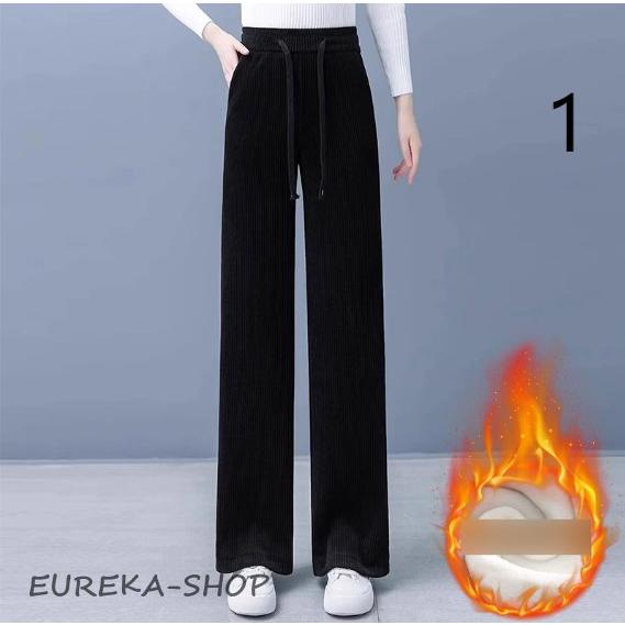 裏起毛 コーデュロイ ワイドパンツ レディース 裏起毛パンツ 秋冬