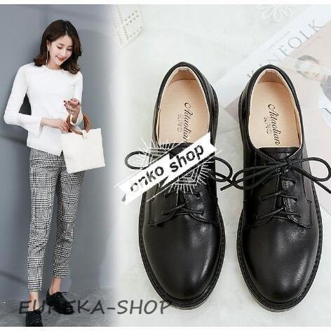 レースアップシューズ おじ靴 オックスフォードシューズ レディース