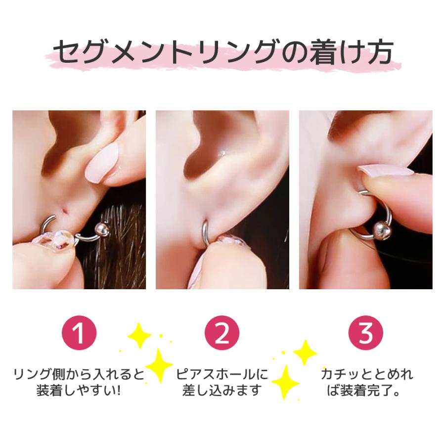 2個セット)イヤリング ピアス 金属アレルギー対応 ホールピアス 2個セット)イヤリング ピアス 金属アレルギー対応 ホールピアス
