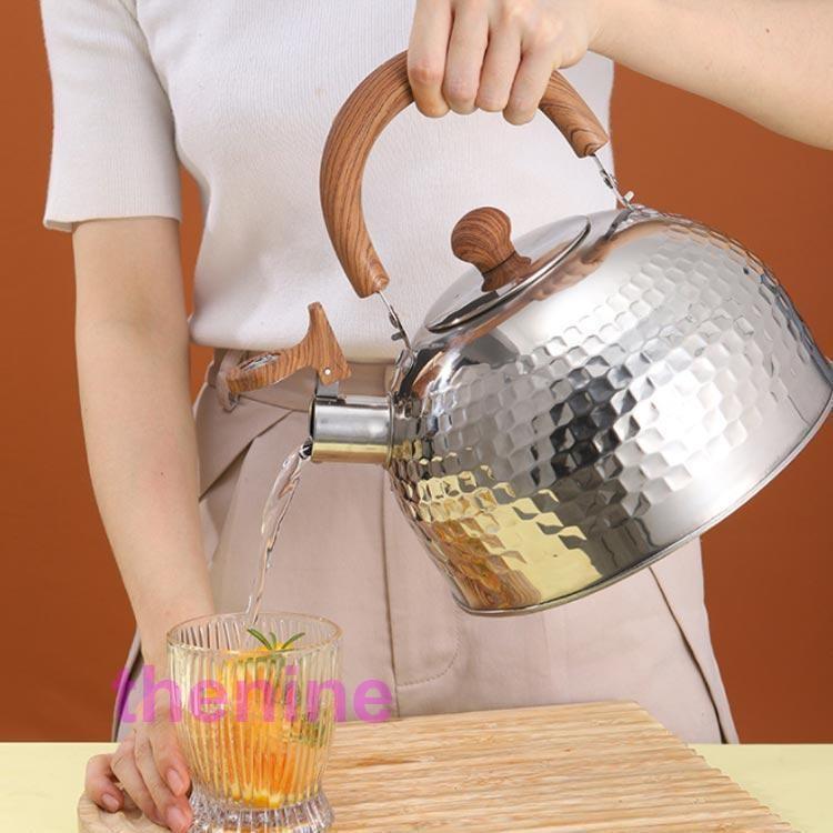 ケトル ステンレス 笛吹きケトル 2L 3L 4L やかん 笛吹ケトル 音が鳴る