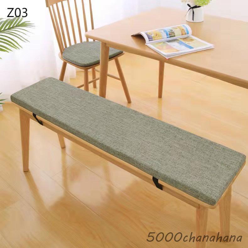 座布団 ベンチクッション 厚く 四角形 屋内/屋外 ロング 北欧 ソフト