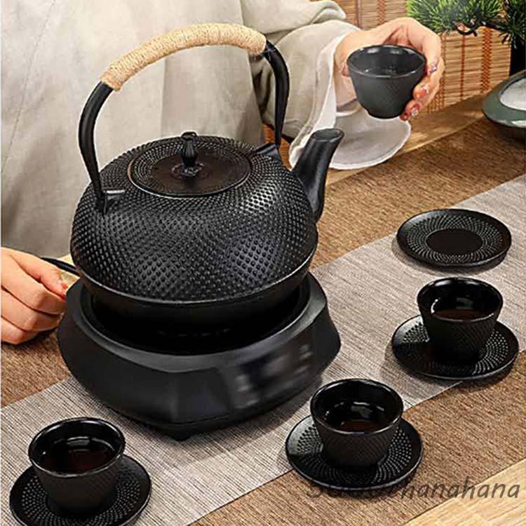 805ml やかん 鉄びん 鉄瓶 ケトル 鉄分補給 ih対応 茶器 大容量 直火 