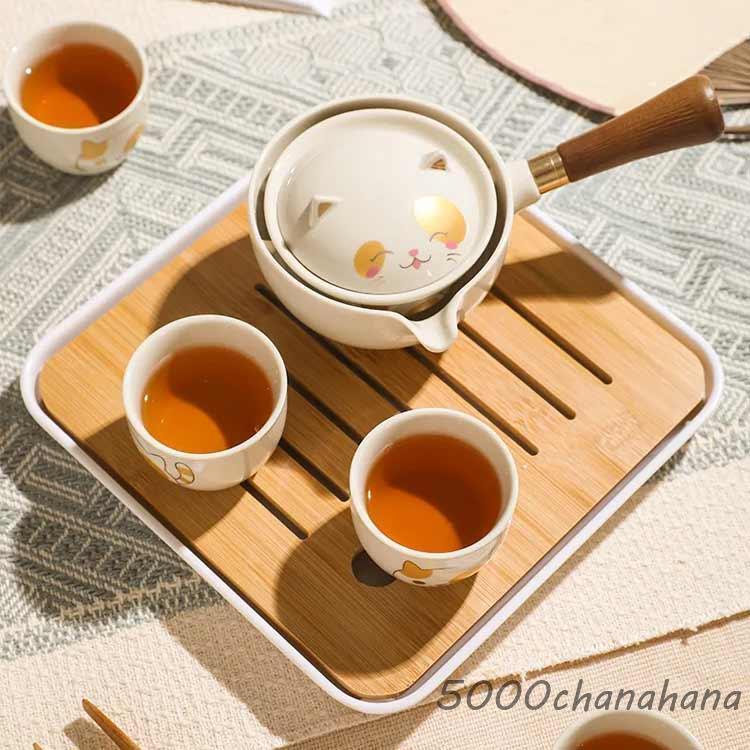 茶器 セット 急須セット お茶セット 湯呑み 中国茶道具 かわいい 犬