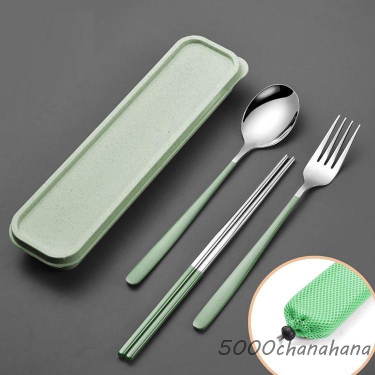 弁当 カトラリーセット アウトドア キャンプ 箸 スプーン フォーク 3点