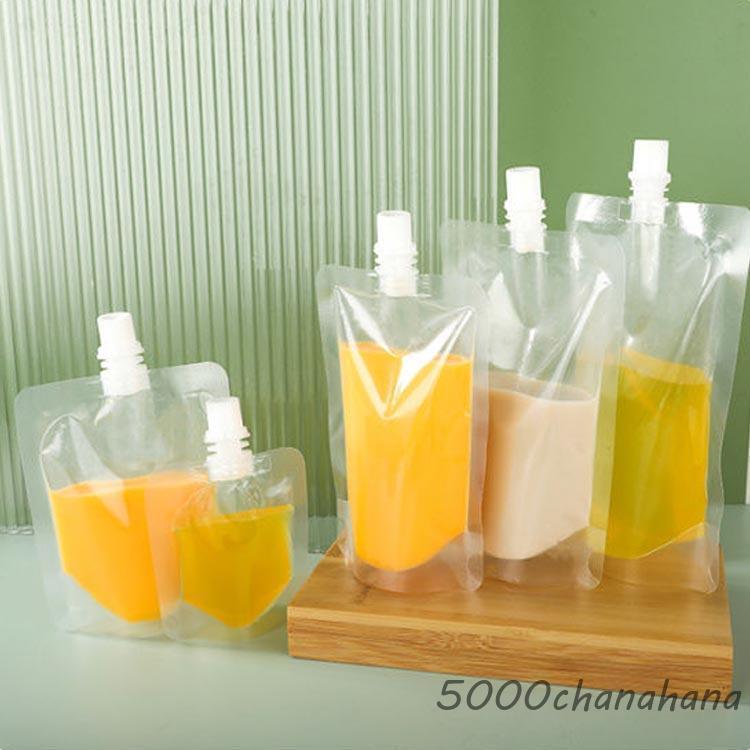 スパウトパウチ　クリアタイプ200ml 500枚　新品未使用 爆買 200個セット スパウトパウチ 透明 100ml/150ml/200ml/250ml/300ml