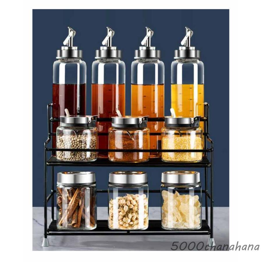 2本組】オイルボトル 液だれしない ガラス ステンレス おしゃれ 家庭