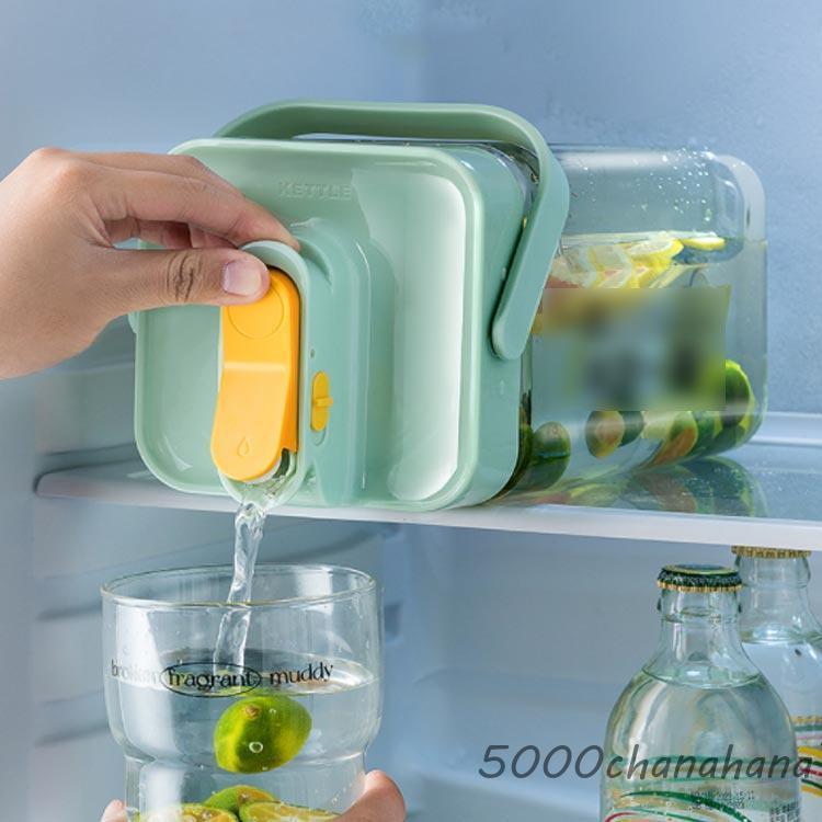 爆買 麦茶ポット 3.5L お茶ポット 冷水筒 ピッチャー 横置き 耐熱 耐冷